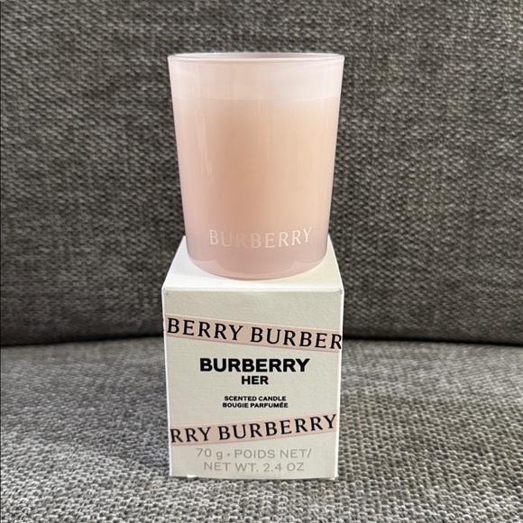 Burberry Her Scented Candle Pink New 70g  2.4Oz Authentic Brand - Picture 6 of 16